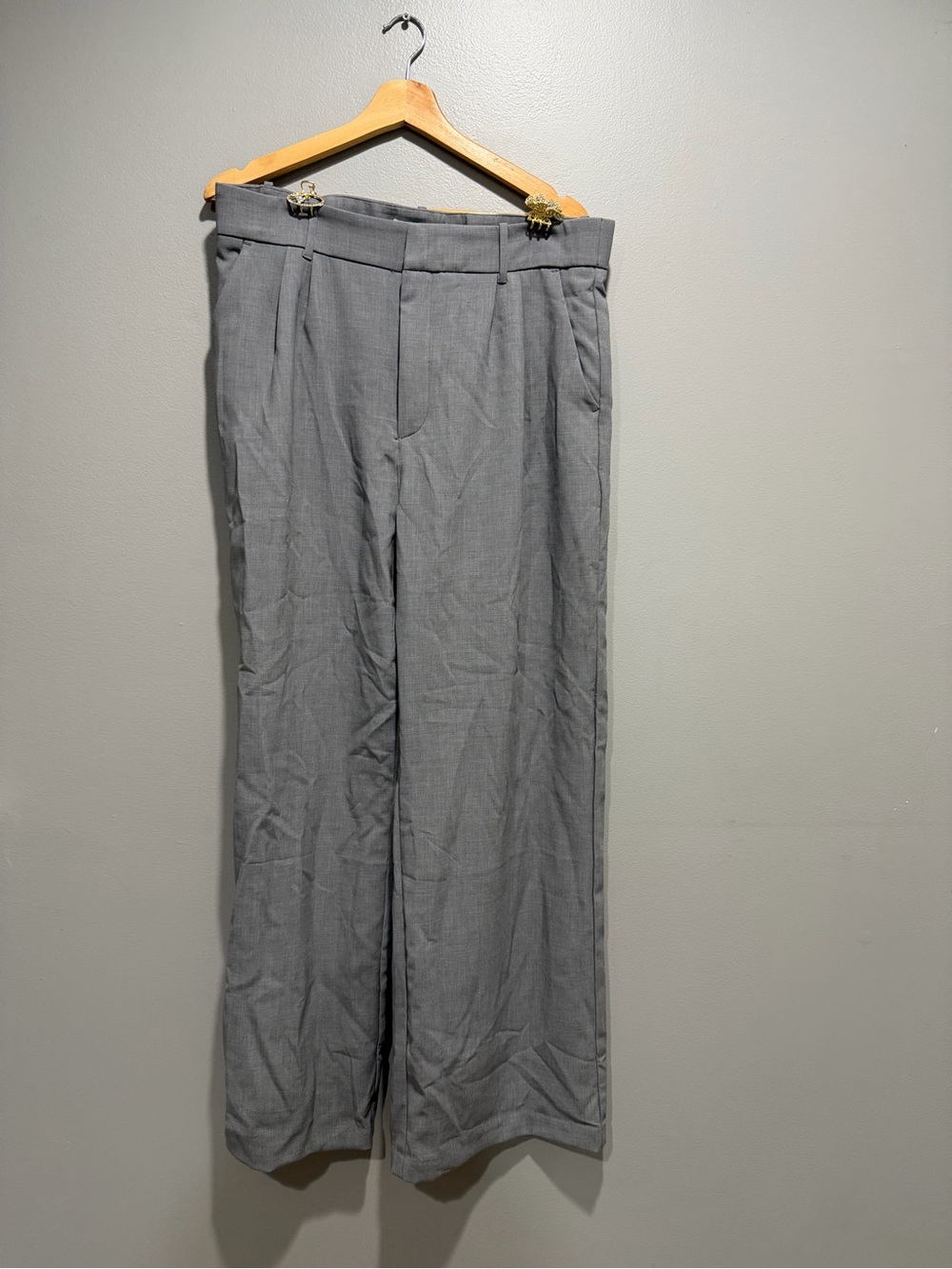 Abercrombie & Fitch Gray Trousers